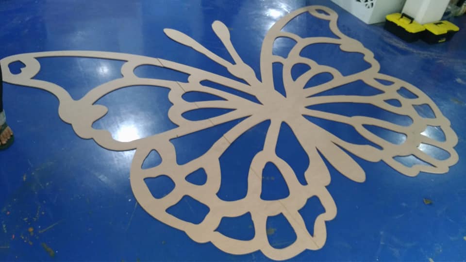 Butterfly Offset Cutting